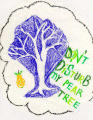 Don't Disturb my Pear Tree