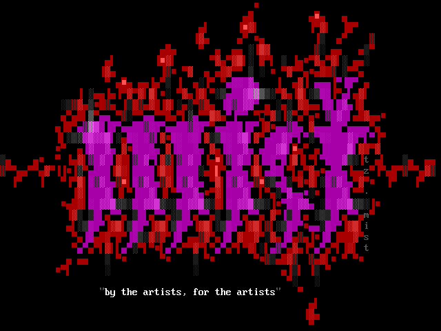 by the artists, for the artists.