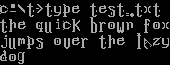 sample text in the Cthulu font